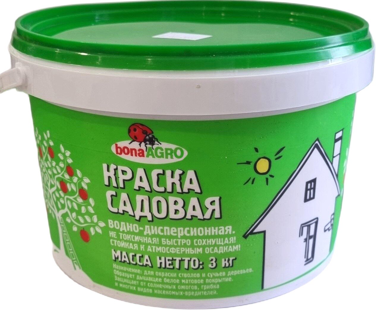 

Краска Bona Agro Для садовых деревьев (3кг)