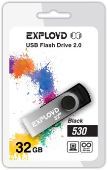 

USB Flash Exployd 530 32GB (черный) [EX032GB530-B]