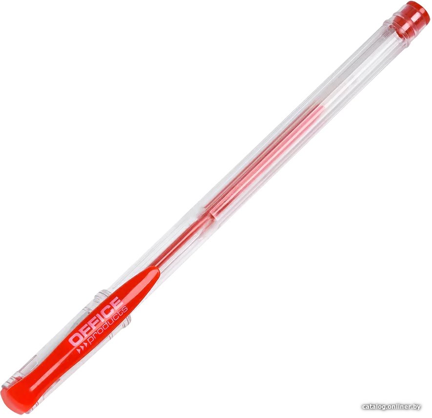 Ручка гелевая Office Products 17025211-04 (красный)