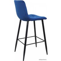 Стул AksHome Stella (синий велюр HLR64/черный)