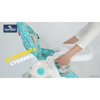 Высокий стульчик Lorelli Party 2023 (arctic blue leather)