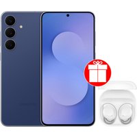 Телефон Samsung Galaxy S25 FE SM-S731B 8GB/256GB (синий) + наушники Samsung Galaxy Buds Core (белый) по акции