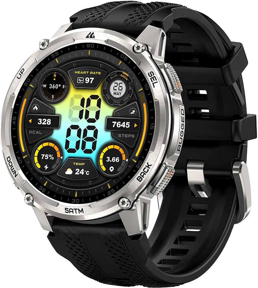 

Умные часы Kospet Tank T4C (серебристый)