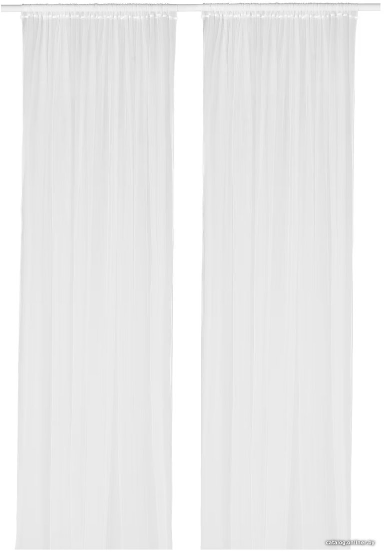 Комплект гардин Ikea Лилль 2.8x3 м 100.702.62 (белый, 2 шт)