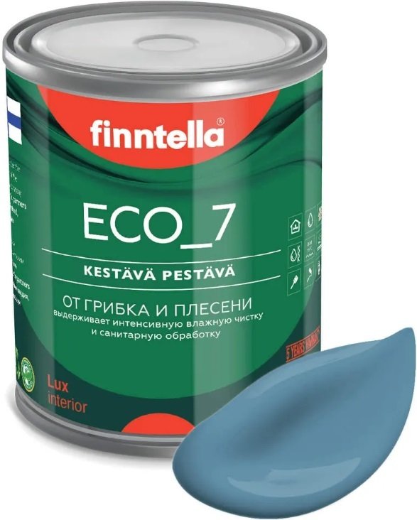 

Краска Finntella Eco 7 Terassininen F-09-2-1-FL013 0.9 л (пастельный синий)