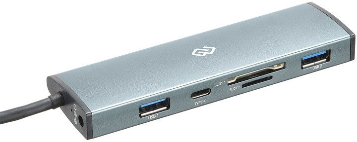 

USB-хаб Digma HUB-2U3.0СCR-UC-G