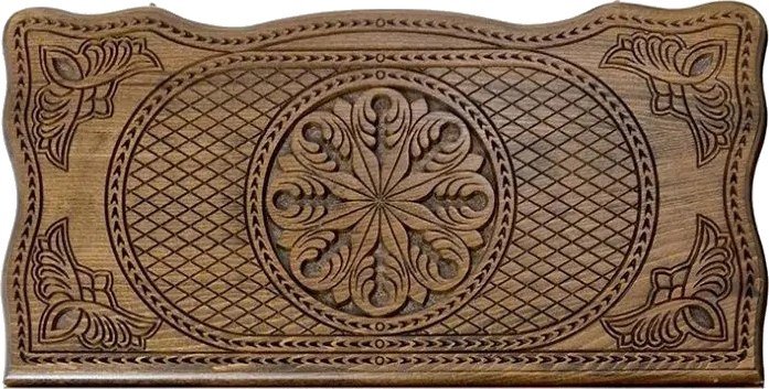 

Шашки/нарды Mirzoyan Темный узор 2 am046