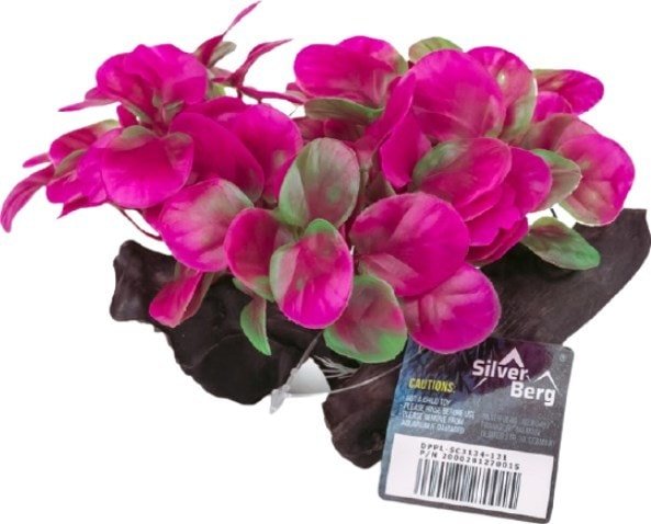 

Декорация Silver Berg Куст с корягой 18 см №121