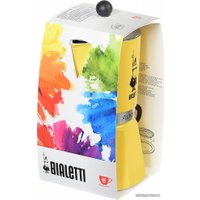 Гейзерная кофеварка Bialetti Rainbow (6 порций, желтый)