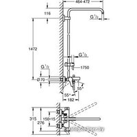 Душевая система  Grohe Euphoria Shower System [26322000]
