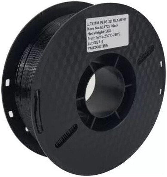 Филамент Kingroon PETG 1.75мм HC087 (1кг, Black)