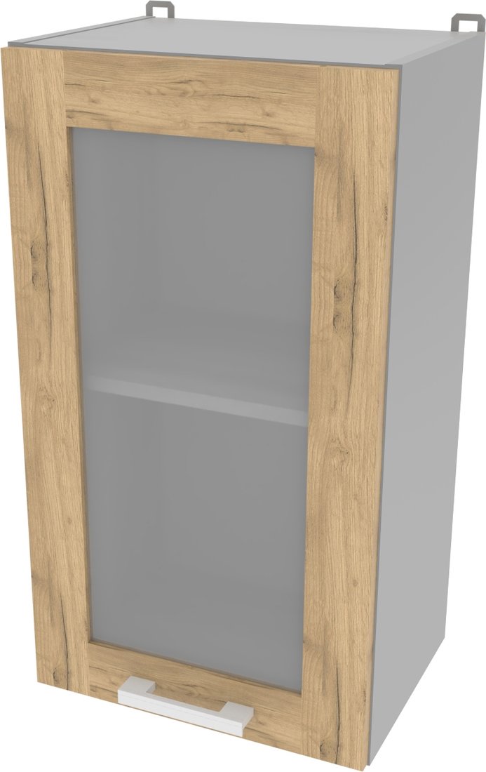 

Шкаф навесной Интерлиния Компо ВШ40ст-720-1дв (дуб золотой)