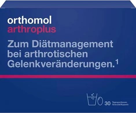 БАД Orthomol ArthroPlus (30 пакетиков + 60 капсул)