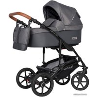 Универсальная коляска Riko Basic Bella Life (2 в 1, 06, anthracite)