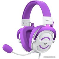 Наушники Havit Gamenote H2002e (белый/фиолетовый)