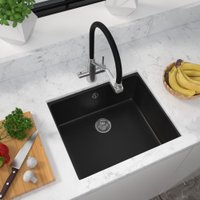 Кухонная мойка ZorG Subline 50 (черный опал)