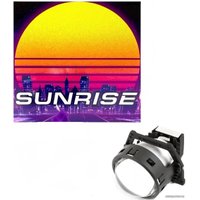 Bi-LED модуль Sunrise X5 3" 01814RA 2 шт