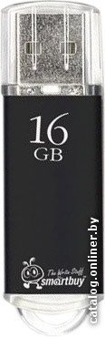 USB Flash SmartBuy 16GB V-Cut Black (SB16GBVC-K)