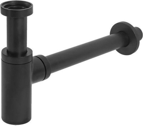 

Сифон Hansberge H175 (черный матовый)