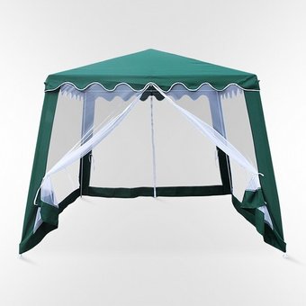 Тент-шатер Afina Garden AFM-1036N 3x3/2.4x2.4 м (зеленый)