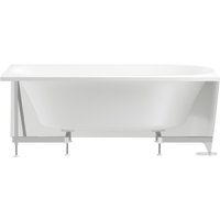 Ванна Wellsee Belle Spa 2.0 160x75 235802001 (пристенная ванна (левая) белый глянец, экран, каркас, сифон-автомат хром)
