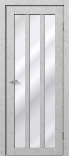 MDF-Techno Dominika Loft 403 40x200 (бетон белый/лакобель белый)