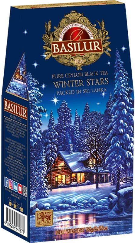 

Черный чай Basilur Зимние звезды 75 г