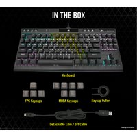 Клавиатура Corsair K70 RGB TKL (Cherry MX Red, нет кириллицы)