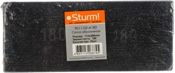 

Сетка абразивная Sturm 9011-02-A180