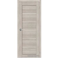 Межкомнатная дверь Юркас ST1 ПО 80 см (капучино/матовое)