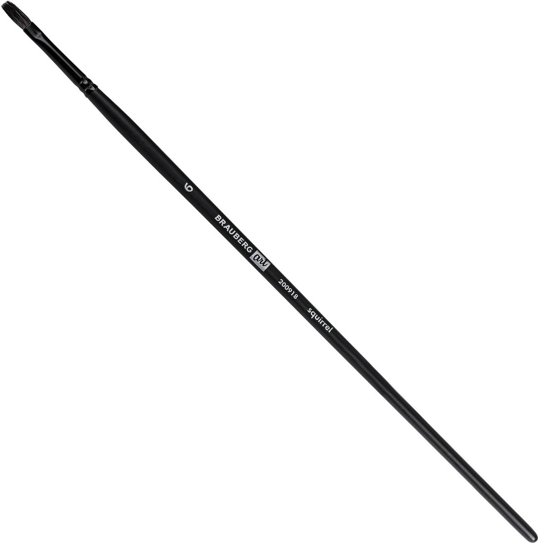 

Кисть для рисования BRAUBERG Art Classic 6 200918 (плоская)