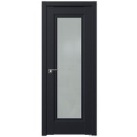 Межкомнатная дверь ProfilDoors 2.35U L 70x200 (черный матовый, стекло матовое)