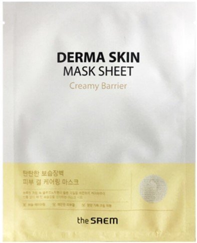 

The Saem Маска для лица тканевая Derma Skin Mask Sheet Creamy Barrier
