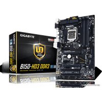 Материнская плата Gigabyte GA-B150-HD3 DDR3 (rev. 1.0)