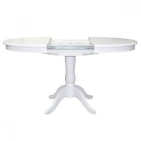 Кухонный стол Виста Бари 75x100/135 (белый)