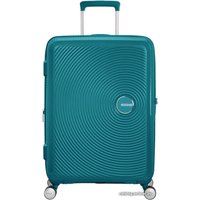 Чемодан-спиннер American Tourister Soundbox Jade Green 67 см