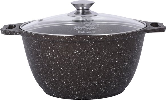 

Кастрюля Kukmara кмк22а (кофейный мрамор)