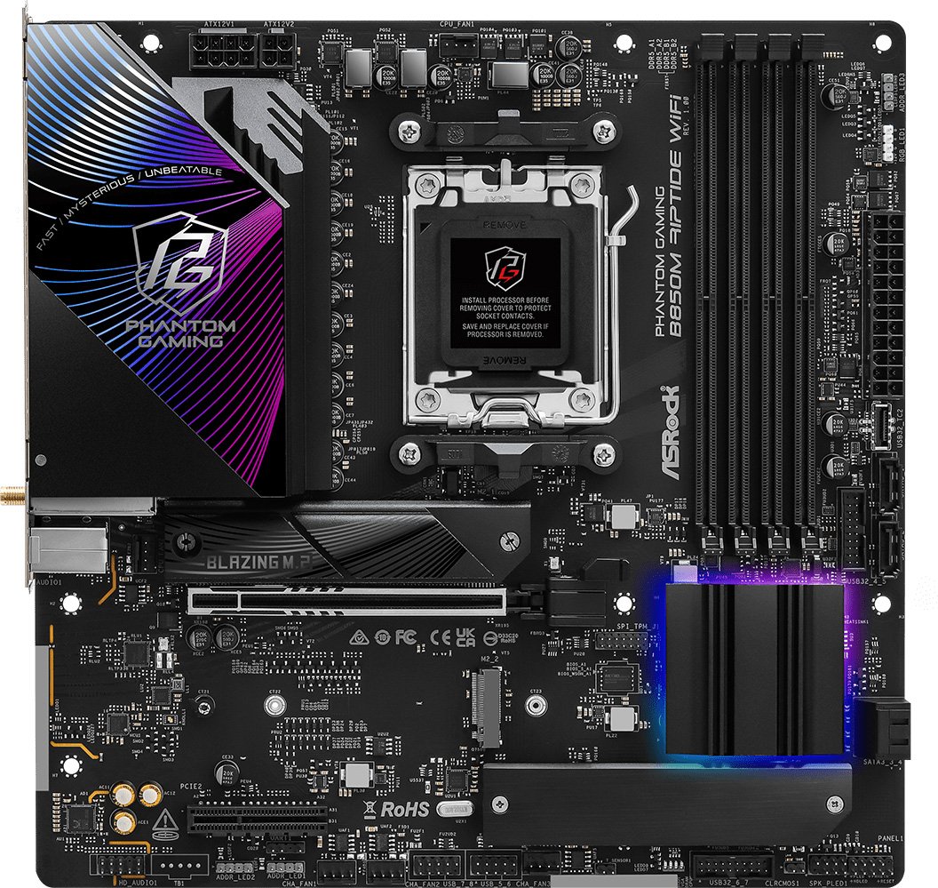 

Материнская плата ASRock B850M Riptide WiFi