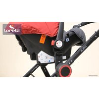 Универсальная коляска Lorelli Alexa 2021 (3 в 1, cherry red)