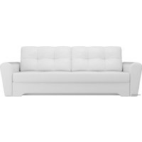 Диван Лига диванов Амстердам 105044 (экокожа, белый)