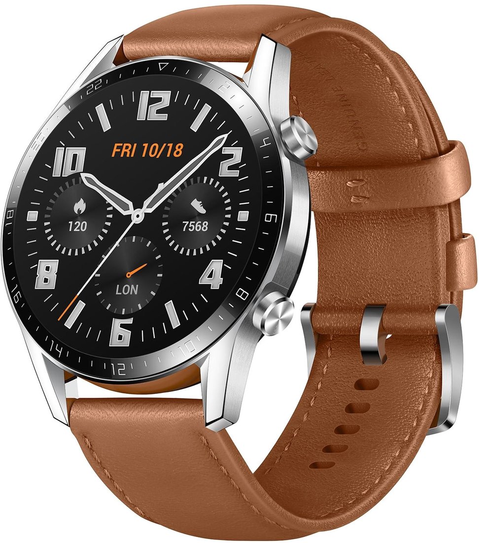 

Умные часы Huawei Watch GT2 Classic Edition LTN-B19 46 мм (коричневый)
