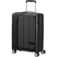 Чемодан-спиннер American Tourister Hello Cabin Grey Melange 55 см (39/45 л)