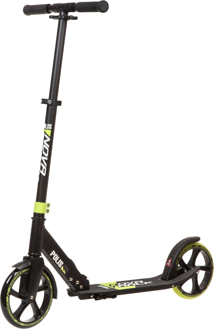 

Двухколесный подростковый самокат Novatrack Polis 200 Pro'10 200.POLIS.LM21 (лимонный)