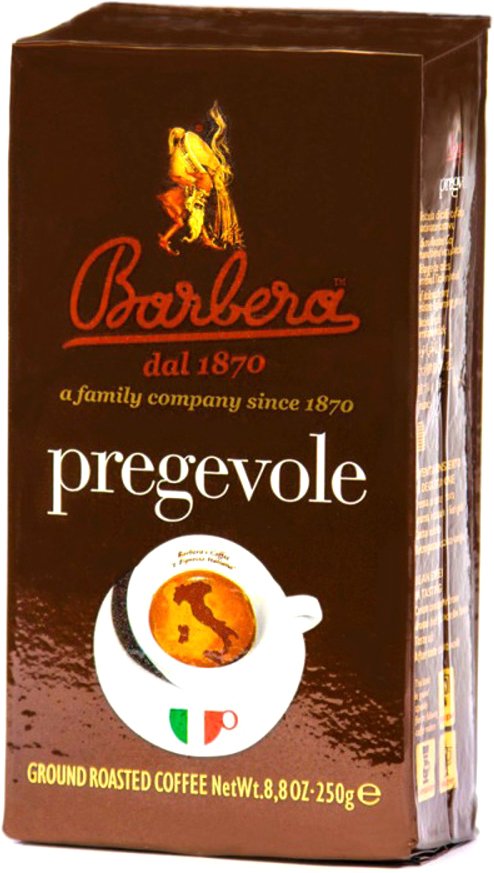 

Кофе Barbera Pregevole молотый 250 г