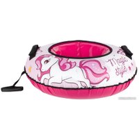 Тюбинг Snowstorm BZ-100 Unicorn W112884 (100см, розовый)