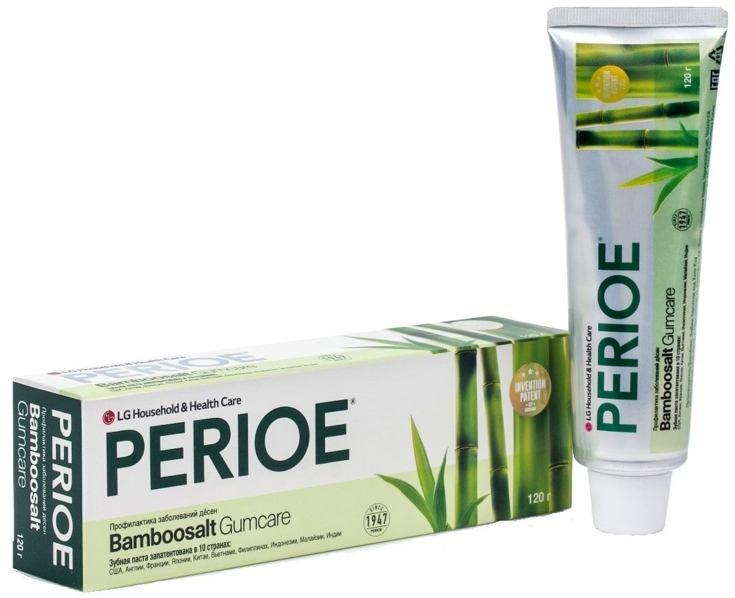 

Зубная паста PERIOE Bamboosalt Gumcare 120 мл