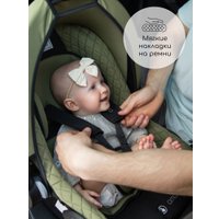 Детское автокресло Amarobaby Baby Comfort AB222008BC/1309 (зеленый/черный)