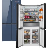 Холодильник side by side Weissgauff WCD 590 Nofrost Inverter Premium Biofresh Blue Glass