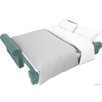 Диван Лига диванов Сплин 101673 (велюр, бирюзовый)