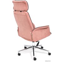 Офисное кресло TetChair Charm (флок, розовый)